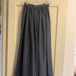 Women's Vintage Levino Verna Long Black Skirt
